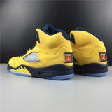 Nike Air Jordan 5 Retro 'Michigan' Men Shoes !!! CYBER MONDAY SALE !!!