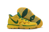 Nike Kyrie 5 Yellow Green Basketball Shoes Men !!! CYBER MONDAY SALE !!!
