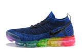 Nike Air Vapormax Flyknit 2 Navy Multicolor Shoes Sneakers Men !!! CYBER MONDAY SALE !!!