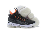 Nike Lebron XV 15 Black White Orange Men Shoes !!! CYBER MONDAY SALE !!!