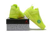 Nike Air Jordan 4 Flyknit 'VOLT' Basketball Men !!! CYBER MONDAY SALE !!!