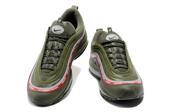 Nike Air Max 97 x Undefeated Olive Green Men Shoes !!! CYBER MONDAY SALE !!!