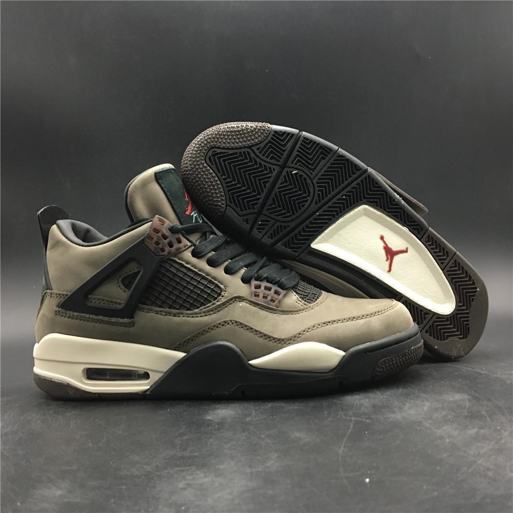 Travis scott jordan 4 cool grey Clearance