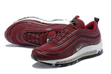 Nike Air Max 97 Wine Red White Shoes !!! CYBER MONDAY SALE !!!