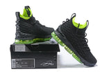 Nike Lebron XV 15 Black Green Men Shoes !!! CYBER MONDAY SALE !!!