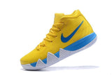 Nike Kyrie 4 Yellow Blue Men Basketball Shoes !!! CYBER MONDAY SALE !!!