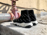 Balenciaga Speed Trainer Mid 'Logo Print' !!! CYBER MONDAY SALE !!!