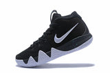 Nike Kyrie 4 Black White Men Basketball Shoes !!! CYBER MONDAY SALE !!!
