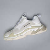 Balenciaga Triple S Trainer 'White Tan' Shoes Sneaker !!! CYBER MONDAY SALE !!!