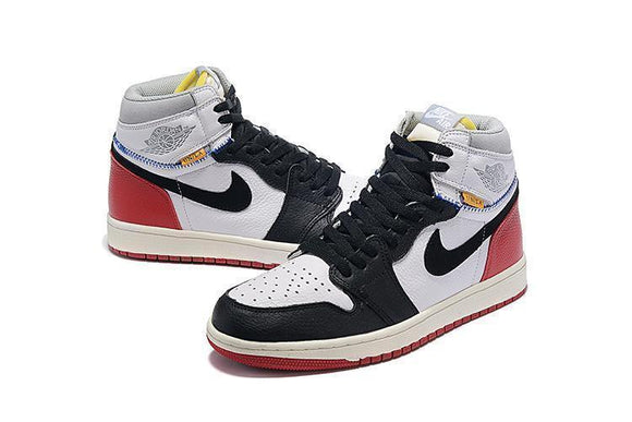 Union x Nike Air Jordan 1 Retro High 'Black Toe' Shoes Basketball Men !!! CYBER MONDAY SALE !!!