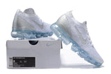 Nike Air Vapormax Flyknit 3 "Pure Platinum" Grey White Shoes Sneakers Men !!! CYBER MONDAY SALE !!!