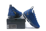 Nike Lebron XVI 16 EP Dark Blue Gold Men Shoes !!! CYBER MONDAY SALE !!!