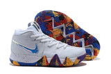 Nike Kyrie 4 "NCAA TOURNAMENT" White Men Basketball Shoes !!! CYBER MONDAY SALE !!!