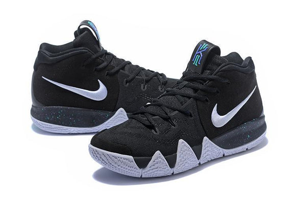 Nike Kyrie 4 Black White Men Basketball Shoes !!! CYBER MONDAY SALE !!!