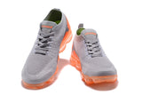 Nike Air Vapormax Flyknit 2 Grey Orange Shoes Sneakers Men !!! CYBER MONDAY SALE !!!