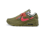 OFF-WHITE x Nike Air Max 90 'Olive' Shoes Sneaker !!! CYBER MONDAY SALE !!!