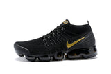 Nike Air Vapormax Flyknit 2 Black Gold Shoes Sneakers Men !!! CYBER MONDAY SALE !!!