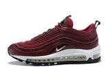 Nike Air Max 97 Wine Red White Shoes !!! CYBER MONDAY SALE !!!