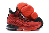 Nike Lebron XV 15 Red Black Men Shoes !!! CYBER MONDAY SALE !!!