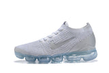 Nike Air Vapormax Flyknit 3 "Pure Platinum" Grey White Shoes Sneakers Men !!! CYBER MONDAY SALE !!!