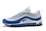 Nike Air Max 97 White Royal Silver Blue Shoes !!! CYBER MONDAY SALE !!!