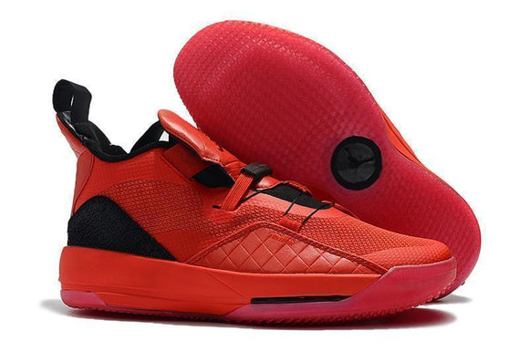 Nike Air Jordan 33 Red Black Men Shoes !!! CYBER MONDAY SALE !!!