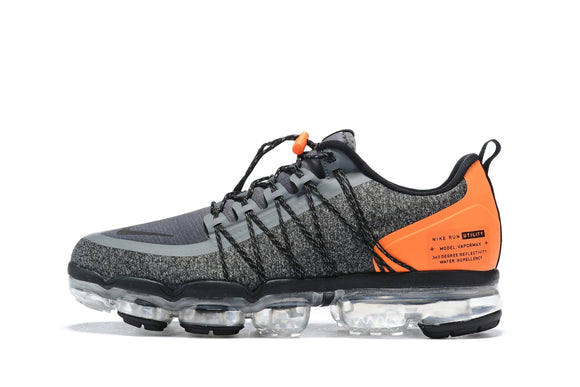 Nike Air Vapormax Run Utility Grey Orange Shoes Sneakers Men !!! CYBER MONDAY SALE !!!