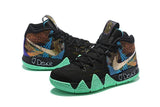 Nike Kyrie 4 Black Green Men Basketball Shoes !!! CYBER MONDAY SALE !!!