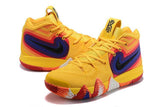 Nike Kyrie 4 "70s" Yellow Men Basketball Shoes !!! CYBER MONDAY SALE !!!
