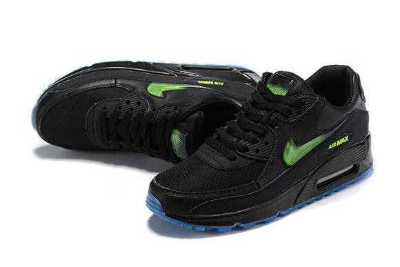 Nike Wmns Air Max 90 'Black Green' Shoes Sneaker !!! CYBER MONDAY SALE !!!