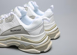 Balenciaga Triple S Trainer 'White Tan' Shoes Sneaker !!! CYBER MONDAY SALE !!!