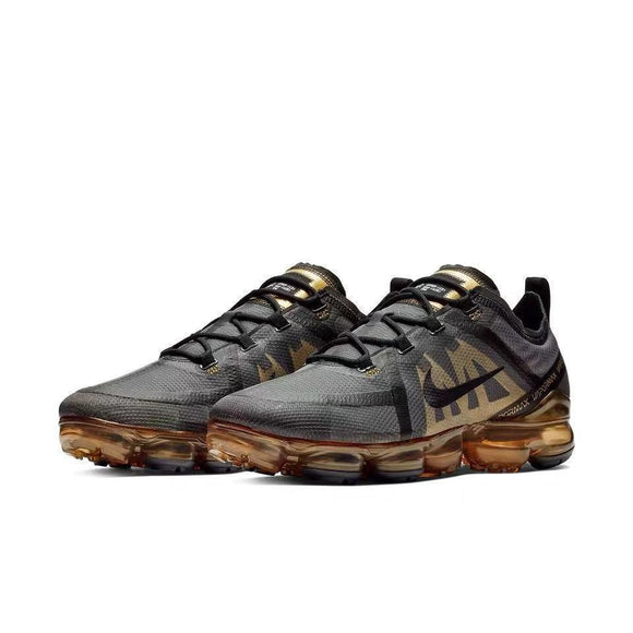 Nike Air Vapormax 2019 'Black Gold' Shoes Sneakers Men Women !!! CYBER MONDAY SALE !!!