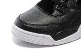 Nike Air Jordan 4 Retro Black White Basketball Men !!! CYBER MONDAY SALE !!!