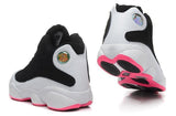 Nike Air Jordan Men 13 Retro White/Black/Pink Men !!! CYBER MONDAY SALE !!!