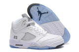 Nike Air Jordan 5 Retro White Men Shoes !!! CYBER MONDAY SALE !!!